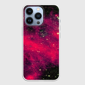 Чехол для iPhone 13 Pro с принтом Розовый космос в городе Новоалтайск,  |  | Тематика изображения на принте: nebula | space | star | вселенная | звезды | земля | космический | космос | планеты | плеяды | пространство | созвездие