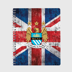 Тетрадь с принтом Manchester city №1! в городе Новоалтайск, 100% бумага | 48 листов, плотность листов — 60 г/м2, плотность картонной обложки — 250 г/м2. Листы скреплены сбоку удобной пружинной спиралью. Уголки страниц и обложки скругленные. Цвет линий — светло-серый
 | 3d | manchester city | английская премьер лига | англия | апл | болельщикам | британия | игра | лондон | манчестер | манчестер сити | популярные | прикольные | футбол | футбольный клуб | эмблема