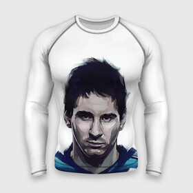 Мужской рашгард 3D с принтом Лионель Месси в городе Новоалтайск,  |  | lionel andres messi | аргентина | золотой мяч | лионель месси | месси | футбол | футболист | чемпион