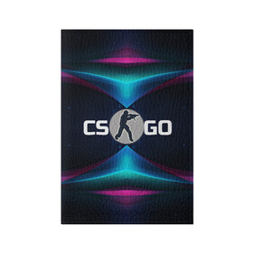Обложка для паспорта матовая кожа с принтом CS GO абстракция в городе Новоалтайск, натуральная матовая кожа | размер 19,3 х 13,7 см; прозрачные пластиковые крепления | cs go | абстракция | бирюзовые | войнушка | геометрия | игра | контер страйк | контра | красные | линии | логотип | надпись | онлайн | розовые | стрелялка | террористы | углы | узор | шутер