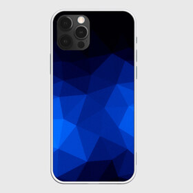 Чехол для iPhone 12 Pro Max с принтом Синие полигоны в городе Новоалтайск, Силикон |  | Тематика изображения на принте: абстракция | бумага | геометрия | грани | изгиб | линии | полигоны | полосы | постель | розовый | сочетания | текстура | треугольники