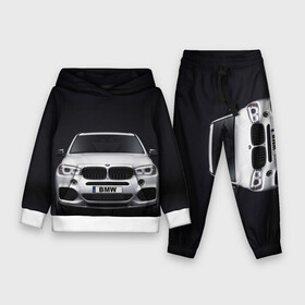 Детский костюм 3D (с толстовкой) с принтом BMW X5 в городе Новоалтайск,  |  | bmw | x3 x4 x5 x6 x7 x8 | авто | автомобиль | блатная | бмв | бумер | бэха | иномарка | концерн | красивая | крутая | марка немецкая | машина | пацанский таз | прикольная | тачила | тачка