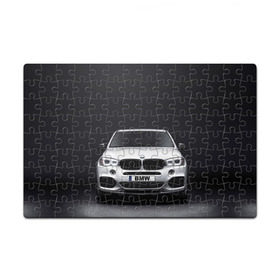 Пазл магнитный 126 элементов с принтом BMW X5 в городе Новоалтайск, полимерный материал с магнитным слоем | 126 деталей, размер изделия —  180*270 мм | bmw | x3 x4 x5 x6 x7 x8 | авто | автомобиль | блатная | бмв | бумер | бэха | иномарка | концерн | красивая | крутая | марка немецкая | машина | пацанский таз | прикольная | тачила | тачка
