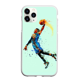 Чехол для iPhone 11 Pro Max матовый с принтом Russell Westbrook в городе Новоалтайск, Силикон |  | Тематика изображения на принте: basketball | nba | oklahoma city | russell westbrook | thunder | арт | баскетбол | картинка | краски | оклахома сити | прикольные | рассел уэстбрук | рисунок | спорт | тандер | цветные | яркие