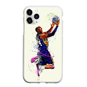 Чехол для iPhone 11 Pro матовый с принтом Kobe Bryant в городе Новоалтайск, Силикон |  | Тематика изображения на принте: basketball | kobe bryant | lakers | los angeles | nba | арт | баскетбол | другие | картинка | кобе брайант | коби брайант | краски | лейкерс | лос анджелес | нба | прикольные | рисунок | спорт | цветные | яркие