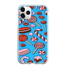 Чехол для iPhone 11 Pro Max матовый с принтом Candy в городе Новоалтайск, Силикон |  | 3d | summer | вкусные | десерт | другие | еда | конфеты | лето | мороженное | пирожные | прикольные | сладости | сладость | текстуры | тортики | яркие