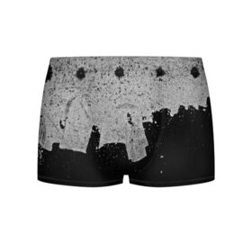 Мужские трусы 3D с принтом Grunge Fashion в городе Новоалтайск, 50% хлопок, 50% полиэстер | классическая посадка, на поясе мягкая тканевая резинка | 3d | абстракция красок | брызги красок | другие | живопись | картина | краска | потертость красок | прикольные | размытые краски | текстуры | тренд | художник | черно белый | яркие | яркие краски