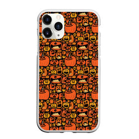 Чехол для iPhone 11 Pro матовый с принтом Тыквы Хэллоуин в городе Новоалтайск, Силикон |  | Тематика изображения на принте: крик | монстры | овощи | праздник | тыква | хэллоуин