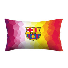 Подушка 3D антистресс с принтом FCB в городе Новоалтайск, наволочка — 100% полиэстер, наполнитель — вспененный полистирол | состоит из подушки и наволочки на молнии | fc barcelona | fcb | барса | барселона | болельщики | фанаты | футбол | футбольный клуб