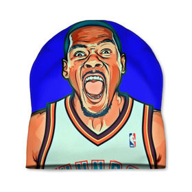 Шапка 3D с принтом Kevin Durant в городе Новоалтайск, 100% полиэстер | универсальный размер, печать по всей поверхности изделия | nba | oklahoma city thunder | thunder oklahoma | баскетбол | игрок | кевин дюрант | нба | оклахома сити тандер | спорт | тандер