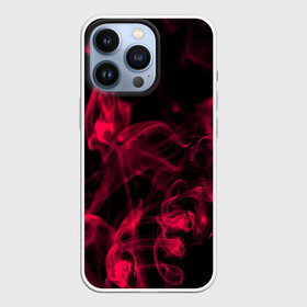Чехол для iPhone 13 Pro с принтом Smoke color в городе Новоалтайск,  |  | 3d | битва огней | другие | жар | камин | красный | огонь | печь | пламя | пожар | прикольные | пыл | синий | стихия | столкновение огней | топка | тренд | узор | цветные | череп | яркие