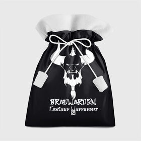 Подарочный 3D мешок с принтом BRADWARDEN в городе Новоалтайск, 100% полиэстер | Размер: 29*39 см | bradwarden | centaur | dota 2 | warchief | warrunner | арт | дота | игры | кентавр | прикольные | черно белые