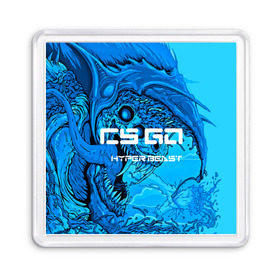 Магнит 55*55 с принтом CS GO:Hyper beast(cold style) в городе Новоалтайск, Пластик | Размер: 65*65 мм; Размер печати: 55*55 мм | hyper beast | кс го | скоростной зверь