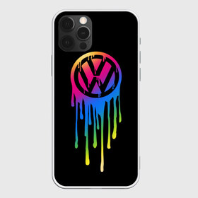 Чехол для iPhone 12 Pro Max с принтом Volkswagen в городе Новоалтайск, Силикон |  | brand | bright | car | color | drops | flow | germany | logo | rainbow | sign | spectrum | volkswagen | автомобиль | германия | знак | капли | логотип | марка | радуга | спектр | течет | цвет | яркий