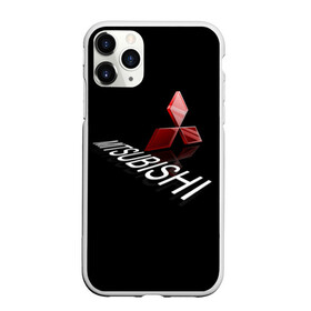 Чехол для iPhone 11 Pro матовый с принтом Mitsubishi в городе Новоалтайск, Силикон |  | brand | car | japan | logo | mitsubishi | sign | автомобиль | знак | логотип | марка | митсубиши | япония