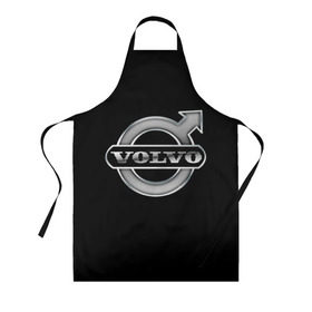 Фартук 3D с принтом Volvo в городе Новоалтайск, 100% полиэстер | общий размер — 65 х 85 см, ширина нагрудника — 26 см, горловина — 53 см, длина завязок — 54 см, общий обхват в поясе — 173 см. Принт на завязках и на горловине наносится с двух сторон, на основной части фартука — только с внешней стороны | brand | car | logo | sweden | volvo | автомобиль | вольво | логотип | марка | швеция