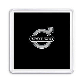 Магнит 55*55 с принтом Volvo в городе Новоалтайск, Пластик | Размер: 65*65 мм; Размер печати: 55*55 мм | brand | car | logo | sweden | volvo | автомобиль | вольво | логотип | марка | швеция