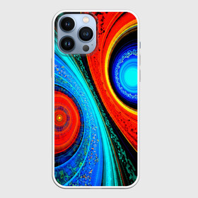 Чехол для iPhone 13 Pro Max с принтом Двойной фрактал в городе Новоалтайск,  |  | Тематика изображения на принте: абстракция | цветные | яркие