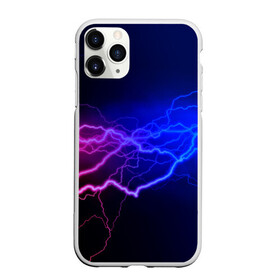 Чехол для iPhone 11 Pro Max матовый с принтом Столкновение энергии в городе Новоалтайск, Силикон |  | Тематика изображения на принте: молния | разряд | электричество | яркий