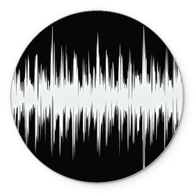 Коврик круглый с принтом Soundwave в городе Новоалтайск, резина и полиэстер | круглая форма, изображение наносится на всю лицевую часть | Тематика изображения на принте: color | colour | glim | glow | light | lights | shine | society | world | блеск | великолепие | глянец | лоск | свет | сияние | солнечный свет
