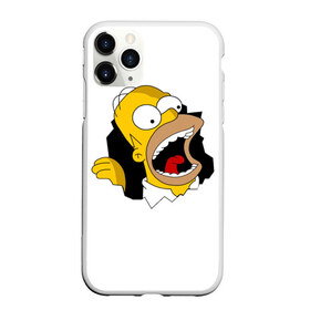 Чехол для iPhone 11 Pro матовый с принтом The Simpsons в городе Новоалтайск, Силикон |  | гомер | крик | симпсоны | спрингфилд
