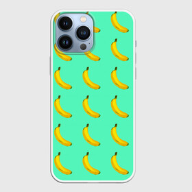 Чехол для iPhone 13 Pro Max с принтом Banana в городе Новоалтайск,  |  | Тематика изображения на принте: banana | fruits | vegan | vegetables | vegetarian | банан | веган | вегетарианство | еда | овощи | фрукты