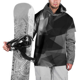 Накидка на куртку 3D с принтом Camo - Black & White (Чёрно-белый камуфляж) в городе Новоалтайск, 100% полиэстер |  | 0x000000123 | camo | камуфляж | чёрно белый