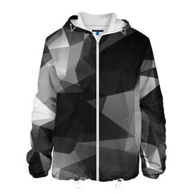 Мужская куртка 3D с принтом Camo - Black & White (Чёрно-белый камуфляж) в городе Новоалтайск, ткань верха — 100% полиэстер, подклад — флис | прямой крой, подол и капюшон оформлены резинкой с фиксаторами, два кармана без застежек по бокам, один большой потайной карман на груди. Карман на груди застегивается на липучку | Тематика изображения на принте: 0x000000123 | camo | камуфляж | чёрно белый
