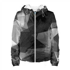 Женская куртка 3D с принтом Camo - Black & White (Чёрно-белый камуфляж) в городе Новоалтайск, ткань верха — 100% полиэстер, подклад — флис | прямой крой, подол и капюшон оформлены резинкой с фиксаторами, два кармана без застежек по бокам, один большой потайной карман на груди. Карман на груди застегивается на липучку | 0x000000123 | camo | камуфляж | чёрно белый
