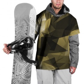 Накидка на куртку 3D с принтом Camo - Black & Yellow (Чёрно-жёлтый камуфляж) в городе Новоалтайск, 100% полиэстер |  | 0x000000123 | camo | камуфляж