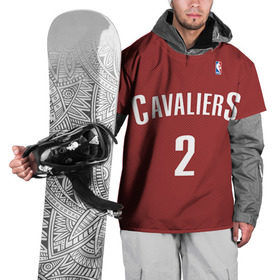 Накидка на куртку 3D с принтом Форма Cavaliers Cleveland красная в городе Новоалтайск, 100% полиэстер |  | Тематика изображения на принте: nba