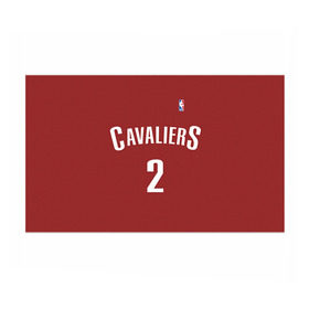 Бумага для упаковки 3D с принтом Форма Cavaliers Cleveland красная в городе Новоалтайск, пластик и полированная сталь | круглая форма, металлическое крепление в виде кольца | Тематика изображения на принте: nba