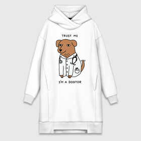 Платье-худи хлопок с принтом Dogtor в городе Новоалтайск,  |  | dogtor | догтор | доктор | собака