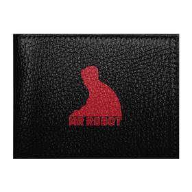 Обложка для студенческого билета с принтом Mr Robot в городе Новоалтайск, натуральная кожа | Размер: 11*8 см; Печать на всей внешней стороне | Тематика изображения на принте: mister | robot | мистер робот