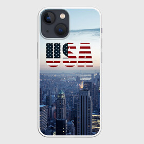 Чехол для iPhone 13 mini с принтом Город New York в городе Новоалтайск,  |  | new york | америка | бейсбол | буквы n y | город | классная | логотип | мегаполис | надпись | нью йорк | нью йорк янкиз | прикольная картинка | сша | штаты | я люблю красивая | янки