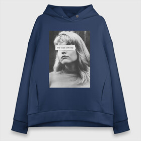 Женское худи Oversize хлопок с принтом Twin Peaks в городе Новоалтайск, френч-терри — 70% хлопок, 30% полиэстер. Мягкий теплый начес внутри —100% хлопок | боковые карманы, эластичные манжеты и нижняя кромка, капюшон на магнитной кнопке | twin peaks | дэвид линч | лес | лора палмер | сова | твин пикс | туман