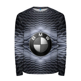 Мужской лонгслив 3D с принтом BMW шестигранный фон в городе Новоалтайск, 100% полиэстер | длинные рукава, круглый вырез горловины, полуприлегающий силуэт | bmw | авто | автомобиль | блатная | бмв | бумер | бэха | геометрия | иномарка | концерн | красивая | марка немецкая | машина | прикольная | пузыри | расцветка | солдат | тачила | форм | шестигранники