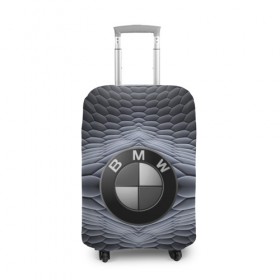 Чехол для чемодана 3D с принтом BMW шестигранный фон в городе Новоалтайск, 86% полиэфир, 14% спандекс | двустороннее нанесение принта, прорези для ручек и колес | bmw | авто | автомобиль | блатная | бмв | бумер | бэха | геометрия | иномарка | концерн | красивая | марка немецкая | машина | прикольная | пузыри | расцветка | солдат | тачила | форм | шестигранники