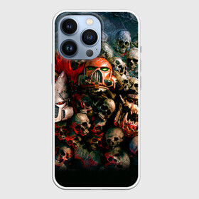 Чехол для iPhone 13 Pro с принтом WH40k черепа в городе Новоалтайск,  |  | Тематика изображения на принте: dawn | eldar | war | warhammer | wh | wh40k | вархаммер | ваха | эльдар | эльдары