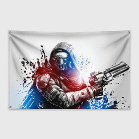 Флаг-баннер с принтом Destiny 5 в городе Новоалтайск, 100% полиэстер | размер 67 х 109 см, плотность ткани — 95 г/м2; по краям флага есть четыре люверса для крепления | Тематика изображения на принте: destiny | дестени | дэстэни | космос