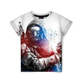 Детская футболка 3D с принтом Destiny 5 в городе Новоалтайск, 100% гипоаллергенный полиэфир | прямой крой, круглый вырез горловины, длина до линии бедер, чуть спущенное плечо, ткань немного тянется | Тематика изображения на принте: destiny | дестени | дэстэни | космос