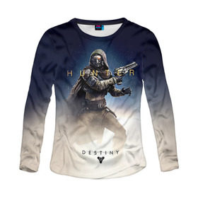 Женский лонгслив 3D с принтом Destiny 17 в городе Новоалтайск, 100% полиэстер | длинные рукава, круглый вырез горловины, полуприлегающий силуэт | destiny | дестени | дэстэни | космос