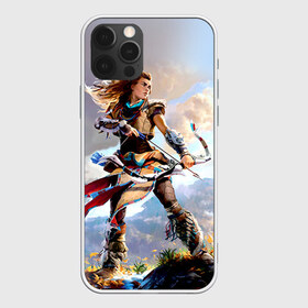 Чехол для iPhone 12 Pro Max с принтом HZD 4 в городе Новоалтайск, Силикон |  | Тематика изображения на принте: dawn | horizon | zero | роботы
