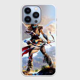 Чехол для iPhone 13 Pro с принтом HZD 4 в городе Новоалтайск,  |  | Тематика изображения на принте: dawn | horizon | zero | роботы