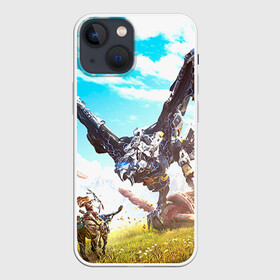 Чехол для iPhone 13 mini с принтом HZD 7 в городе Новоалтайск,  |  | dawn | horizon | zero | робот