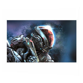 Бумага для упаковки 3D с принтом ME Andromeda 1 в городе Новоалтайск, пластик и полированная сталь | круглая форма, металлическое крепление в виде кольца | andromeda | effect | андромеда | массб эффект | эфект