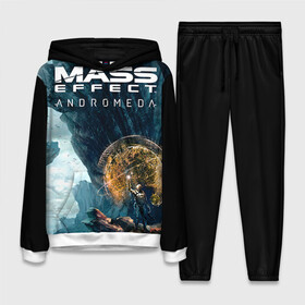 Женский костюм 3D (с толстовкой) с принтом ME Andromeda 2 в городе Новоалтайск,  |  | andromeda | effect | андромеда | массб эффект | эфект