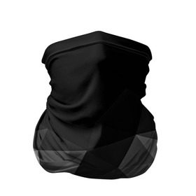 Бандана-труба 3D с принтом Abstract gray в городе Новоалтайск, 100% полиэстер, ткань с особыми свойствами — Activecool | плотность 150‒180 г/м2; хорошо тянется, но сохраняет форму | abstraction | абстракция | геометрия | грани | изгиб | линии | полигоны | полосы | постель | розовый | сочетания | текстура | треугольники