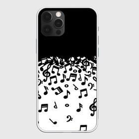 Чехол для iPhone 12 Pro с принтом Поглощение музыкой в городе Новоалтайск, силикон | область печати: задняя сторона чехла, без боковых панелей | Тематика изображения на принте: абстракция | арт | дизайн | музыка | ноты | ритм