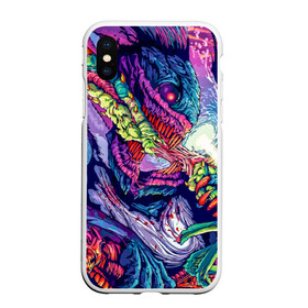 Чехол для iPhone XS Max матовый с принтом Hyper beast в городе Новоалтайск, Силикон | Область печати: задняя сторона чехла, без боковых панелей | Тематика изображения на принте: counter strike | cs | cs go | global offensive | hyper beast | гипер зверь | гиперзверь | контр страйк | контра | кс | тату | татуировка | яркая